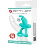 PRETTY LOVE - FIGGY GREEN RabbIT VIBRATTORRING
